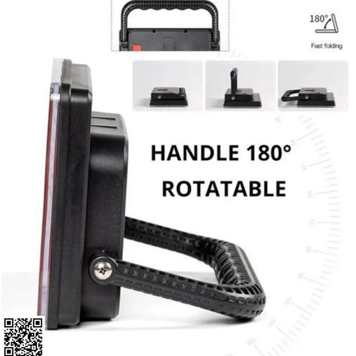 Lampe de Poche - Non spécifié - Imperméable - USB Rechargeable - 5 Modes - 200 m Portée