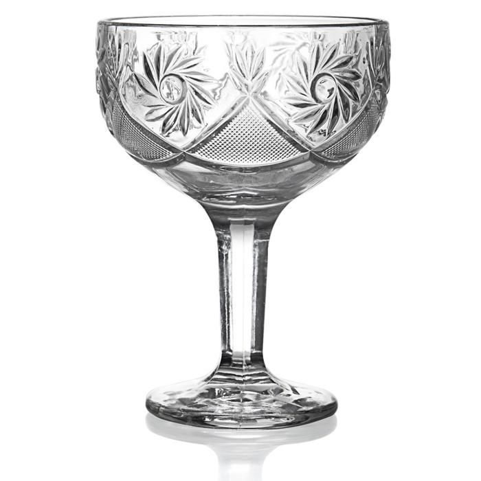 Verres avec Pied - GENERIC - IC-95 - 240ml - Transparent - Élégance Chic