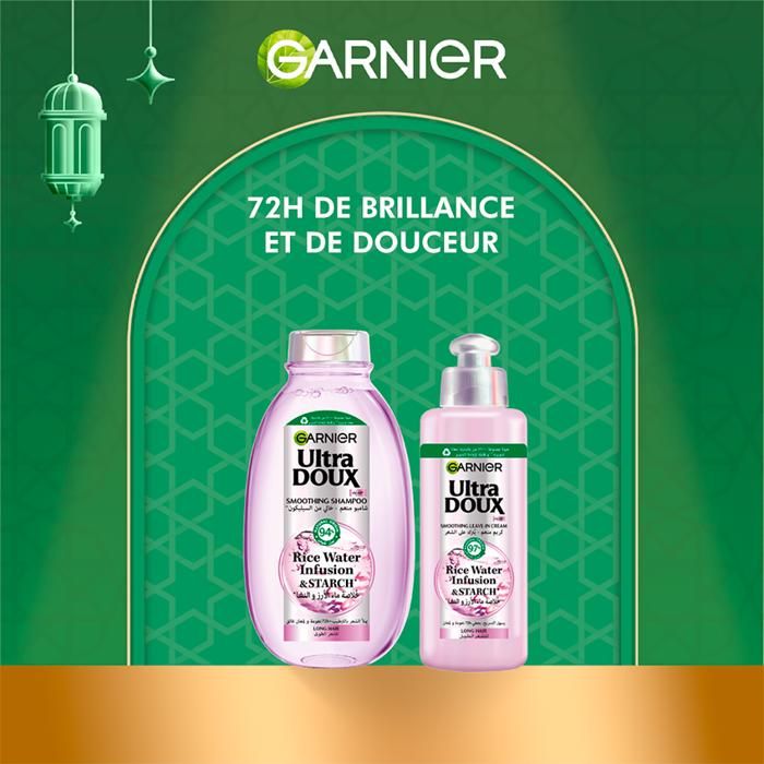 L'OREAL PARIS - OFFRE CAPILLAIRE - SHAMPOING RICE WATER 400ml + Soin sans rinçage RICE WATER 200ml