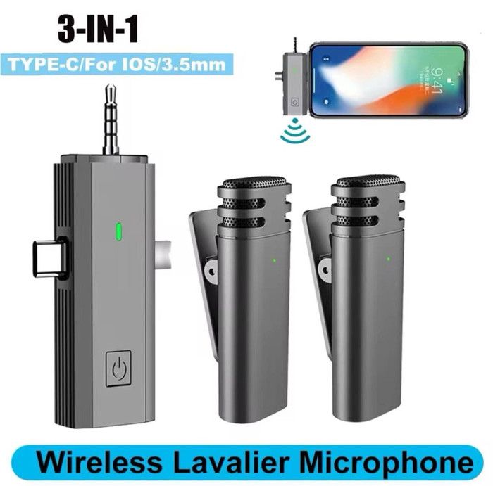 Wireless Microphone 3in1 Interface