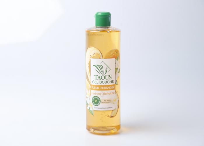 Gel Douche - Taous - Fleur d'Oranger - 650ml - Non comédogène - Mixte