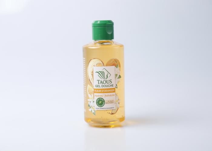 Gel Douche - Taous - Fleur d'Oranger - 250ml - Non comédogène - Mixte