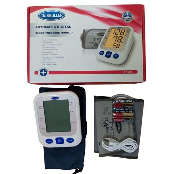 TENSIOMÈTRE A BRASSARD DR SHULLER