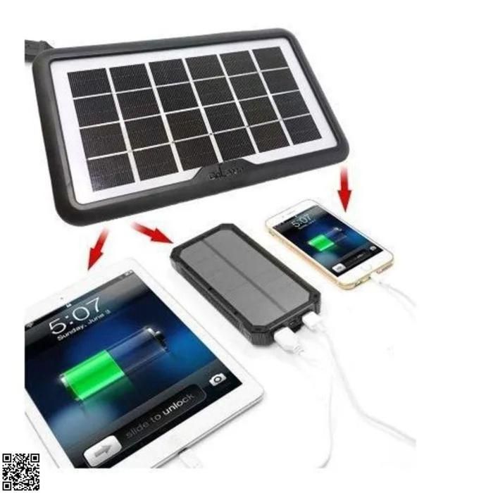 Panneau Solaire Chargeur de Batterie 6V 3.8W IP65, Câble USB Inclus pour Charge Écologique