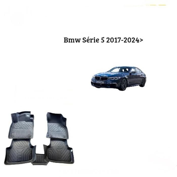Tapis sur mesure - Bmw - Série 5 G30 - 2017-2024 - 7D TPE - Antidérapant