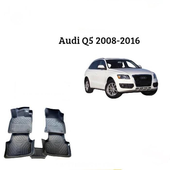 Tapis de voiture - Audi - Q5 - Sur mesure 7D TPE - Antidérapant - Résistant aux intempéries