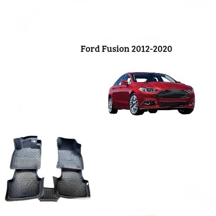 Tapis sur mesure - Ford - Fusion 2012-2020 - TPE - Antidérapant - Résistant aux intempéries