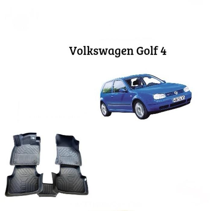 Tapis de voiture - Volkswagen - Golf 4 - TPE 7D - Antidérapant - Sur mesure