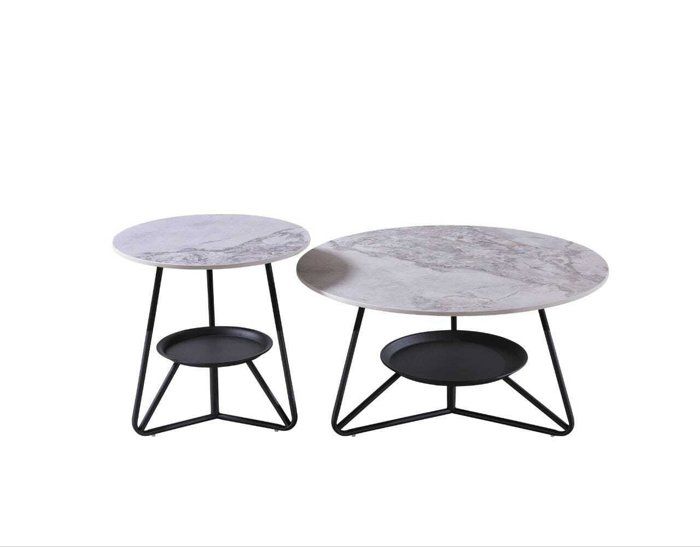 2 Table basse en céramique