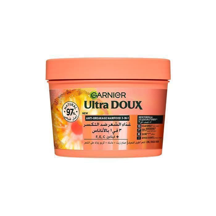ULTRA DOUX - HAIRFOOD PINEAPPLE - 390 ml