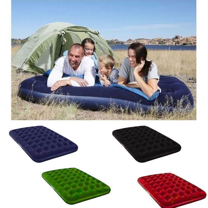 Matelas gonflable - Bestway - Blue Horizon Step - 1 place - Bleu - Camping(Couleur aléatoire)