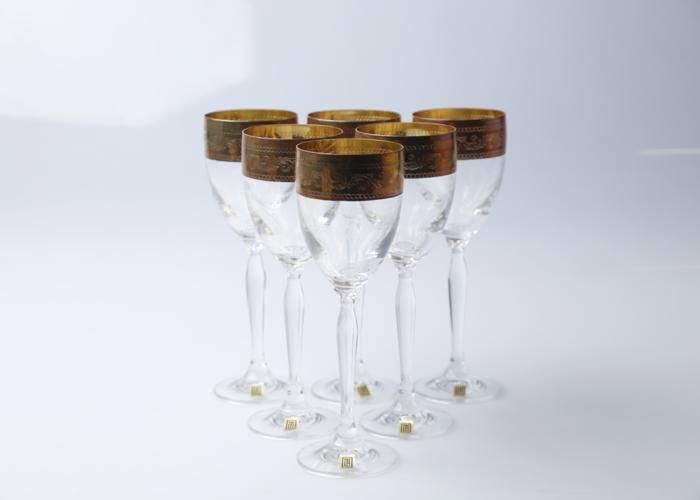 Verres à Pied - GENERIC - Royal Palace - 6 pièces - Verre Transparent - Compatible Lave-Vaisselle