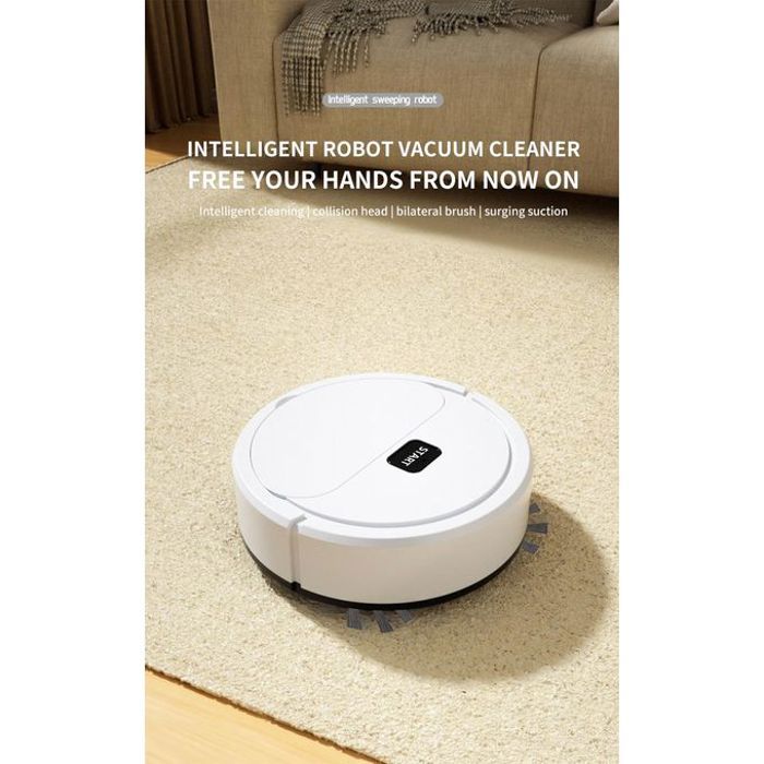 Robot de balayage Mart ménage Mini Aspirateur de balayage Intelligent