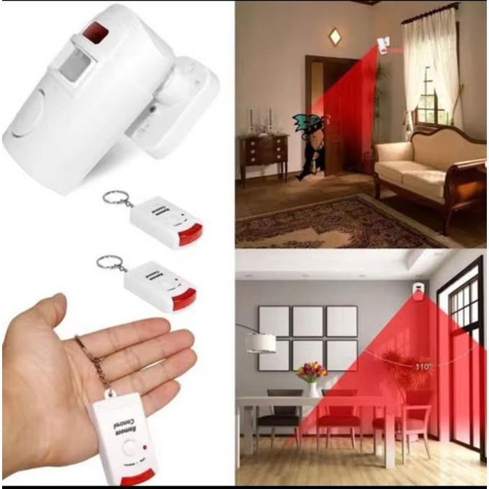 Détecteur de mouvement sans fil, alarme de sécurité, intérieur et extérieur, garage