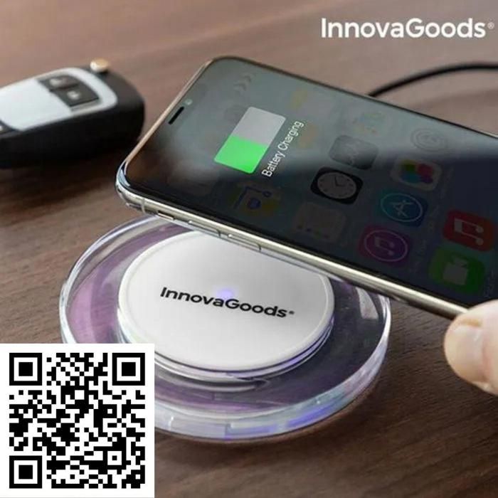 Chargeur Sans Fil Qi - Miniso - Ultra-Mince - 5W - Léger (85g) - Design Épuré