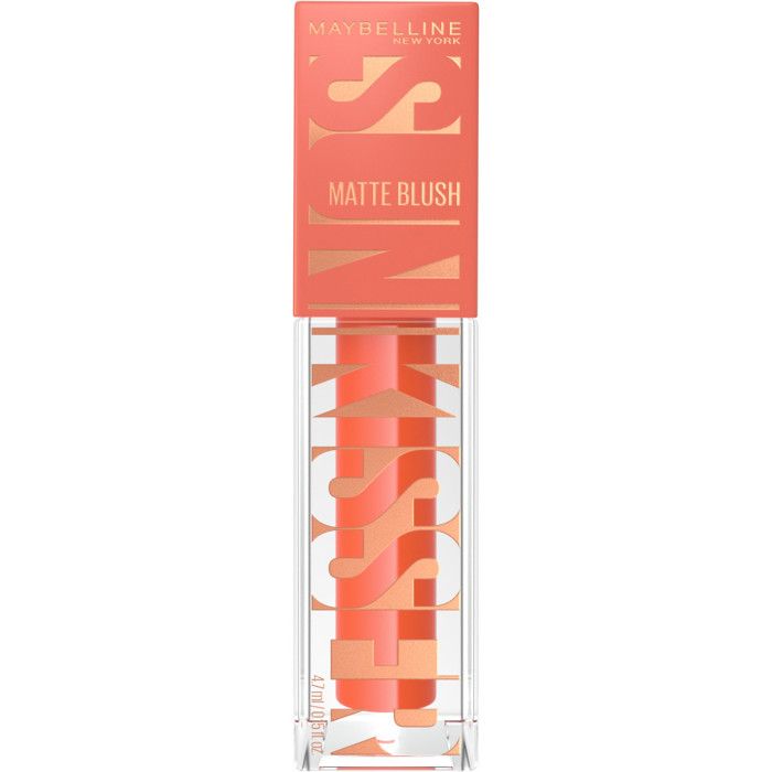 Blush - MAYBELLINE NEW YORK - SunKisser Matte 34 - Couleur Peachy Quench - Vegan - Non comédogène