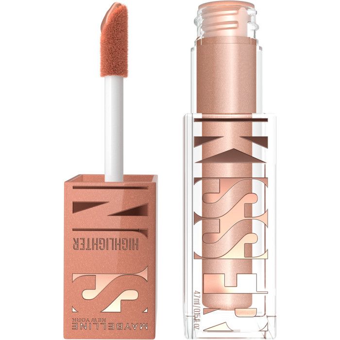 Highlighter - MAYBELLINE NEW YORK - SunKisser - Kiss Of Shimmer - Marron - Liquide Vegan