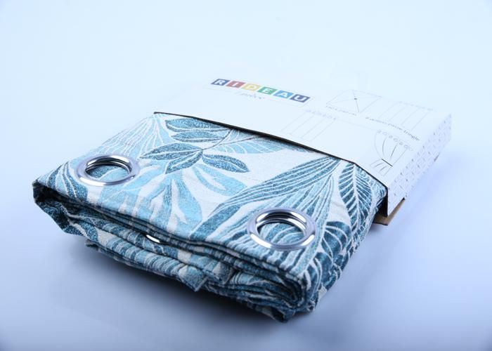 Rideaux - NJ02 - 140x240 cm - Blanc - Synthétique - Œillets