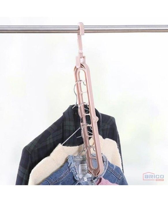 Cintre - Pratique - Set 3PCS - Antidérapant - Design compact - Durable