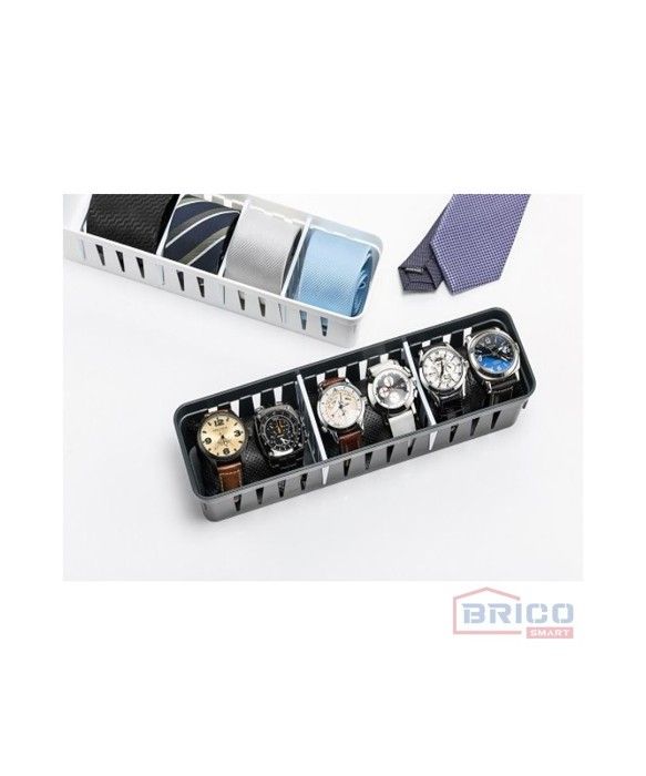 Organisateur de tiroir - Non spécifié - Ajustable - Plastique durable - Couleur aléatoire - Multi-usages