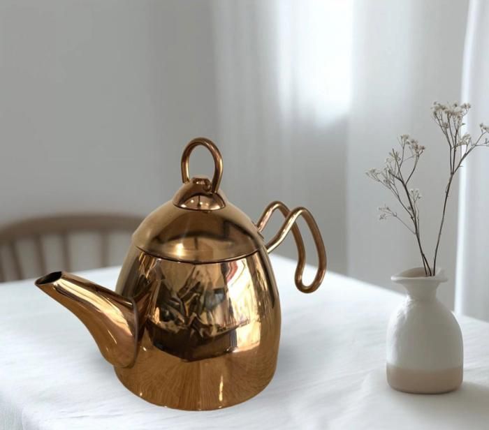 Théière Bronze EN STANLESS 0,9L