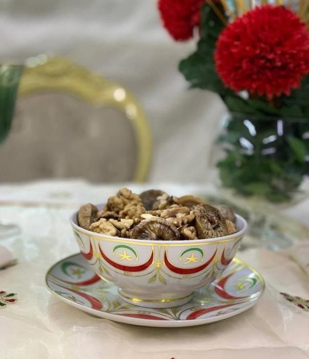 Ensemble Bol et Assiette - Njema - 13 cm - 2 pièces - Soupe - Authentique