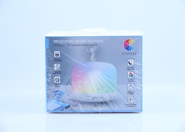 Enceinte BTH LED humidificateur - 3W - MF109360 Citytek
