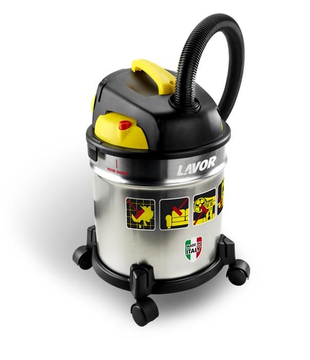 Aspirateur Eau et Poussière - LAVOR - VAC 20 S - Réservoir Acier 20L - 1200W - Silencieux