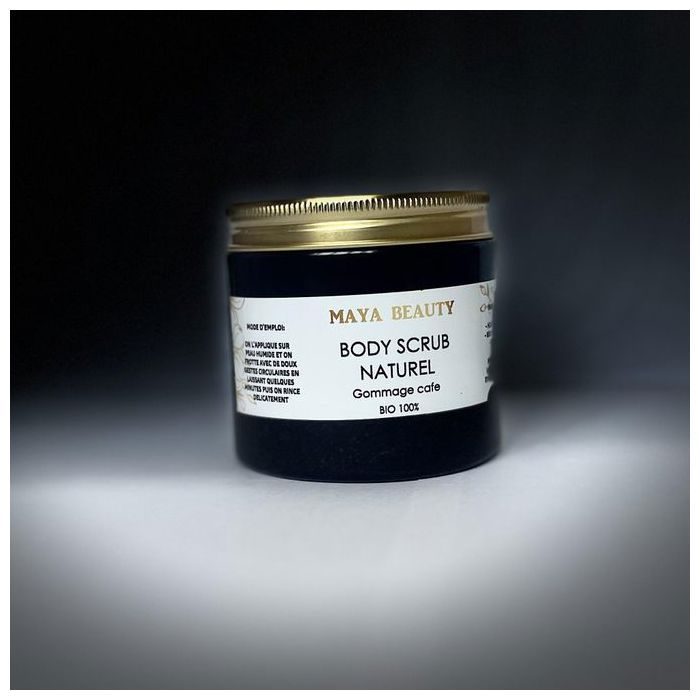 Gommage corporel - Maya Beauty - Café Body Scrub - 200 gr - 100% bio - Hydratant - Senteur irrésistible