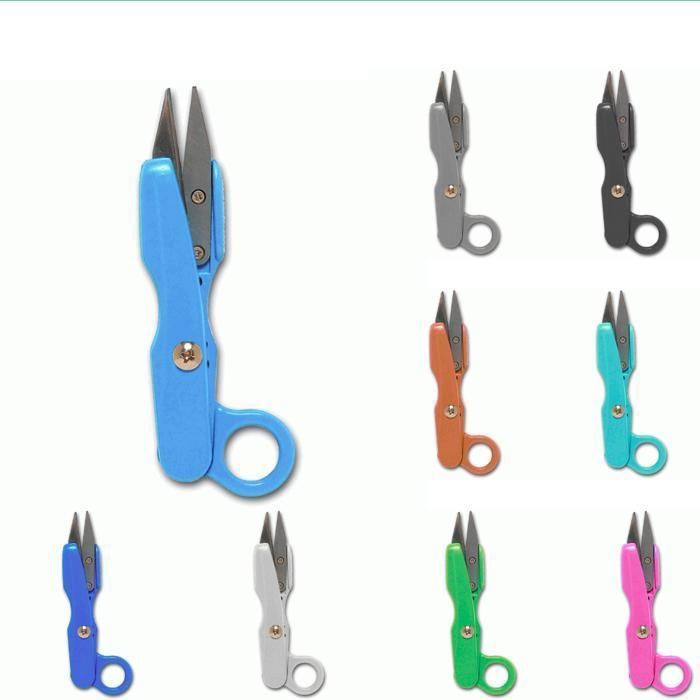 Ciseaux de Couture Multifonctions, Coupe-Fil Pratique pour Artisans (Couleur aléatoire)