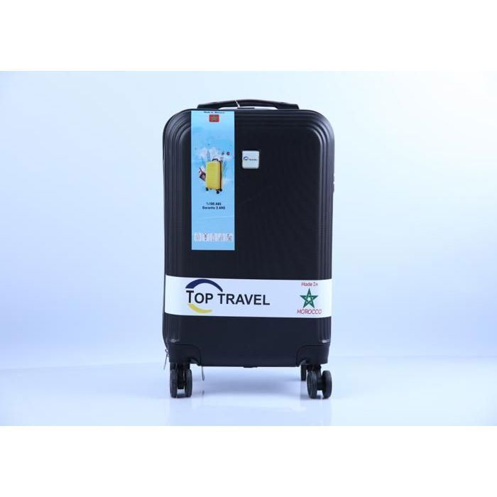 Valise - Essaouira - Noir - 50 CM - ABS - Accessoires assortis