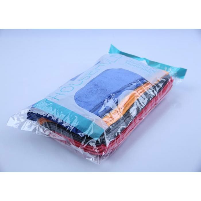 Serviettes en Microfibre - GENERIC - 35x35cm - Lavable - Douceur - Couleur Bleu