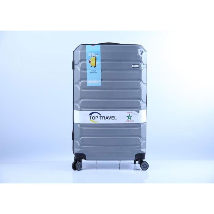 Valise - GENERIC - Cascade - 70cm - ABS - Gris - 4 roulettes 360°
