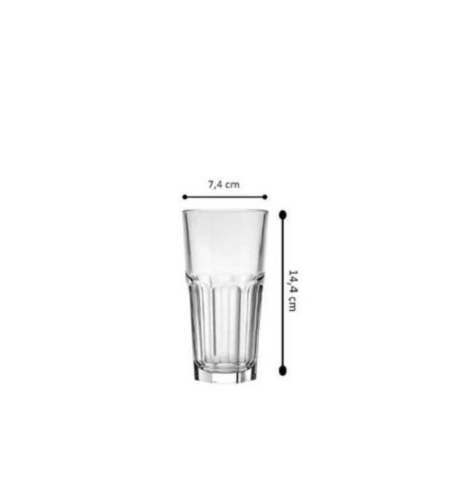 Verre à Jus - Nadir - Bristol 2611 - 14 cm - 300 ml - Transparent