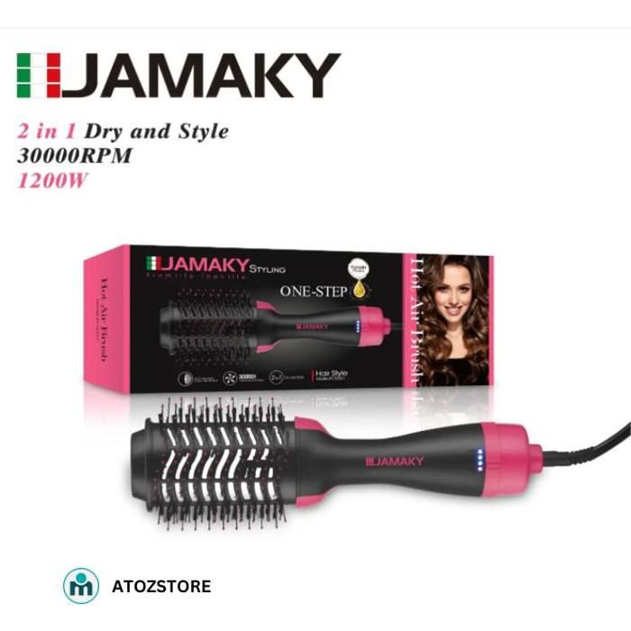 JAMAKY Italy Brosse à cheveux professionnelle dédiée à l'application de kératine et de protéines, Couleur aléatoire