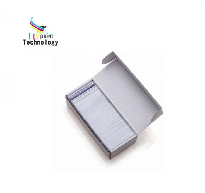 Carte PVC Laminée - Non spécifié - 86x54 mm - Épaisseur 0.76 mm - Compatible jet d'encre - Noir