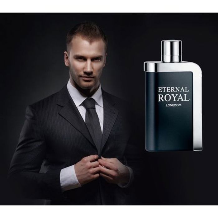 Eau de Toilette - Lonkoom - Eternal Royal - 100 ml - Parfum pour Homme - Concentration Eau de Parfum