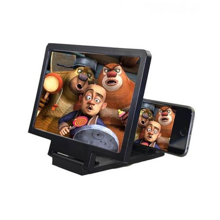 Agrandisseur d'écran  - Portable - Pliant - Léger - Compatible iPhone et Samsung