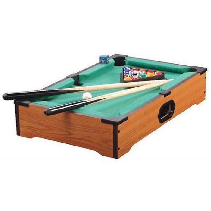 Jeu de Table Mini Billard - Divertissement - Compact - Durable - Pour toute la famille - Facile à installer