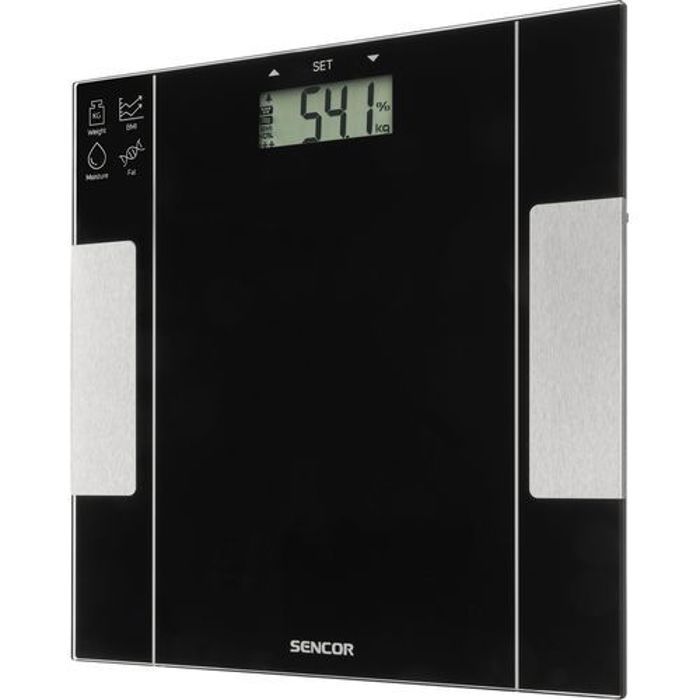 Pèse Personnes - Sencor - SBS 5050BK - Écran LCD - Mesure IMC - 150 kg max