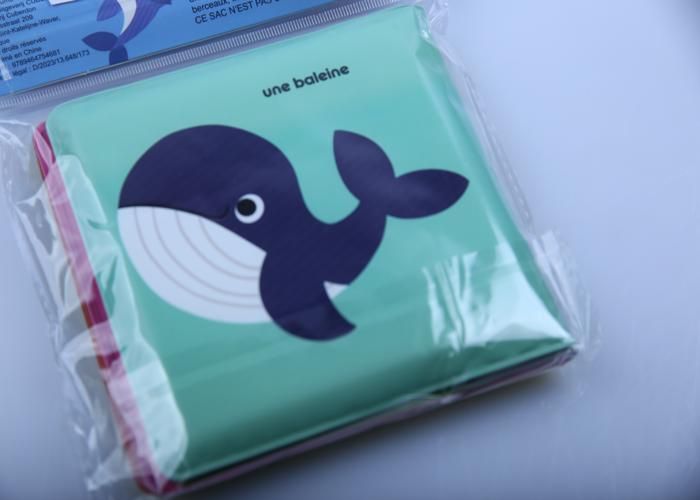 Livre de bain flamant rose