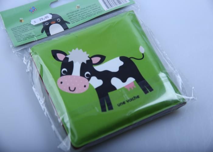 Livre de bain coccinelle