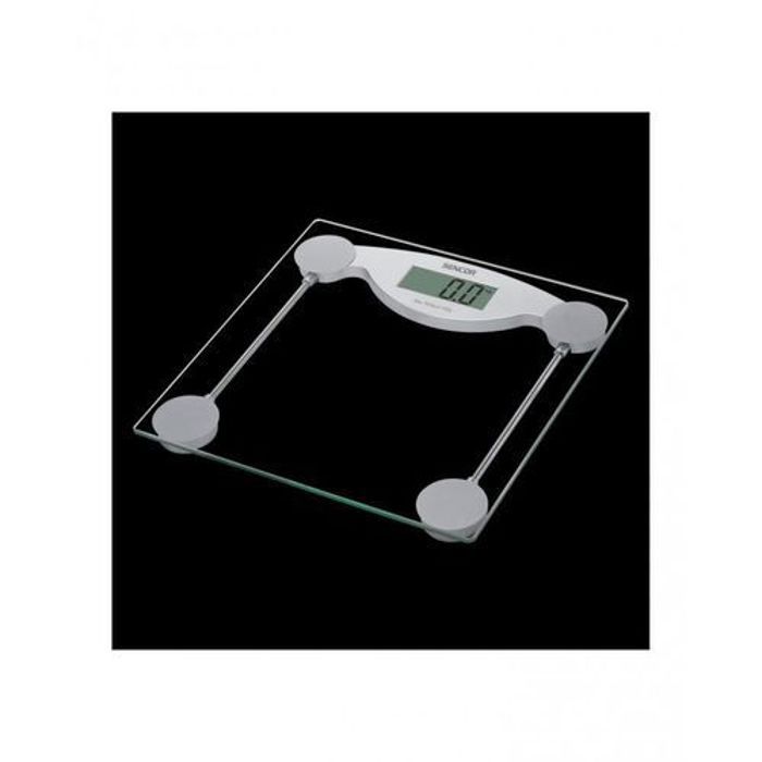 Balance Électronique - Sencor - Pèse Personnes - 150 kg - Auto-On - Verre Hygiénique