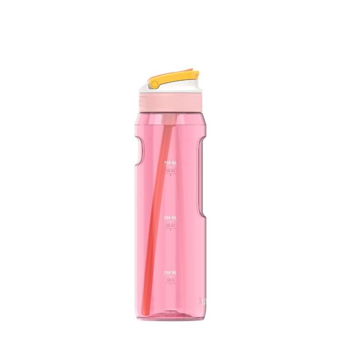 Gourde - Tritan Renew - 1 L - BPA free - Rose - Straw Lid