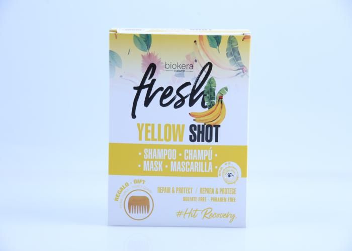 Biokera Yellow Shot duo pack "shampoing 200ml + masque"