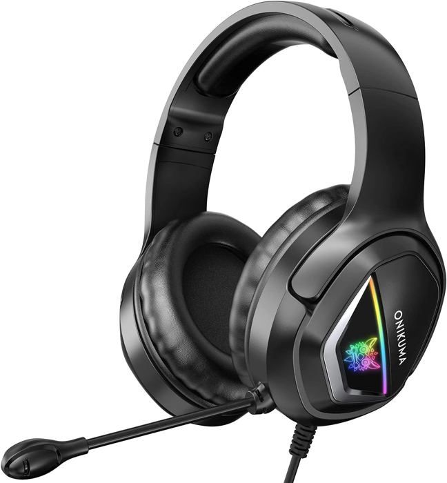 Casque Gamer - Onikuma - X2 - LED RGB - Compatible PS4-PC-XBOX - Sans fil