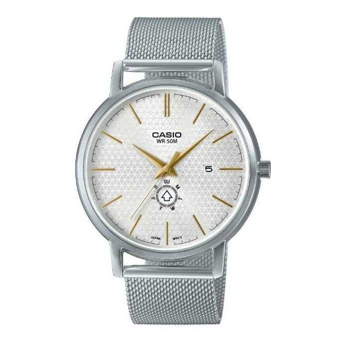 Casio Montre homme Sud Fil de treillis métallique 3 Kim Résistant à l'eau WR50M-mtp-b125m-7avdf