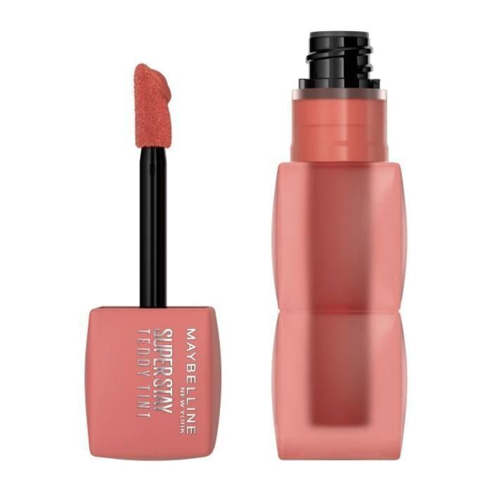 Maybelline New York - Blush à Lèvres Teddy Tint - Effet Mat Fondu - Tenue Longue Durée - Teinte : Skinnydip (15)