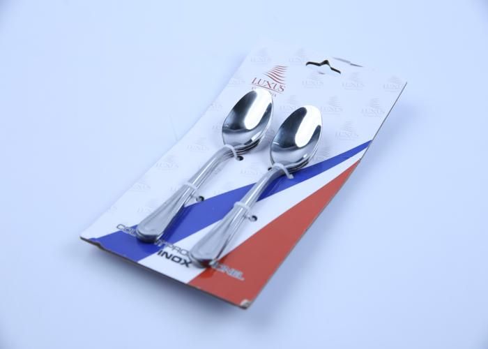 Cuillères à Thé - LUXUS - Perlée BO 12 - Inox - Design Raffiné - Compatibilité Lave-Vaisselle