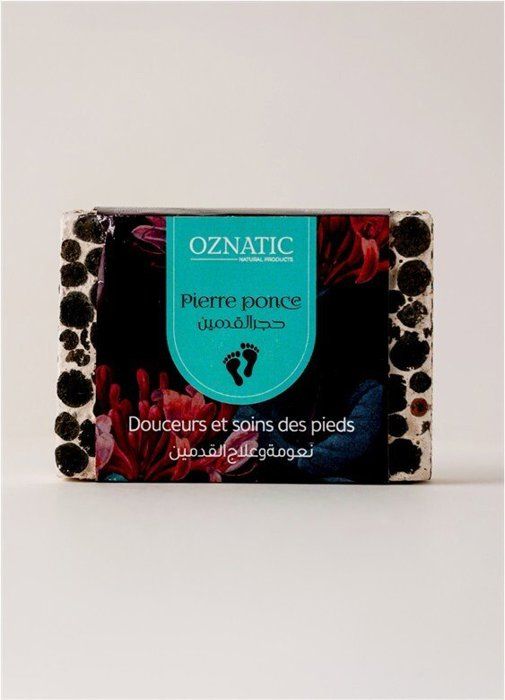 Pierre Ponce - Naturelle - Exfoliation Douce - Pour Pieds, Coudes et Mains - 100% Minérale